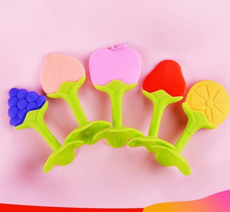 Colourful Fruit Teething Toys